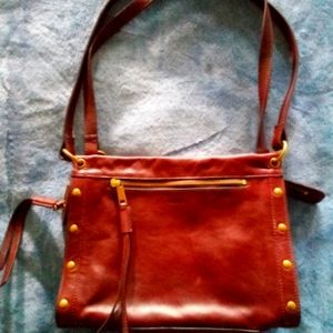 Fossil Luscious Leather Brown Purse